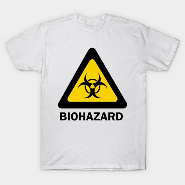 Biohazard T-Shirt by pinesdesigns